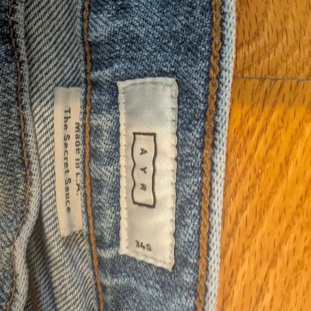 AYR Secret Sauce Jeans 34S - Fit more like a 33 - Picture 3 of 7